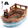 Inflatable Pirate Ship, Blow up Playscape with Built in Motor