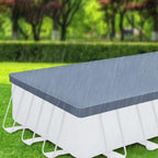 24’ Durable Rectangular Pool Cover for Oasis and Activity Pools, Gray
