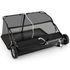 Lawn Sweeper Tow Behind with Large-Capacity Hopper Bag