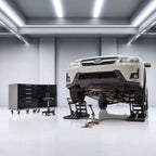 Widow Hydraulic Car Lift with Ramp - 3,000 lb. per pair Capacity