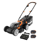 40V Cordless Lawn Mower 14 with Intellicut, Mulching, 2x20V 4.0Ah Batteries and Charger Included