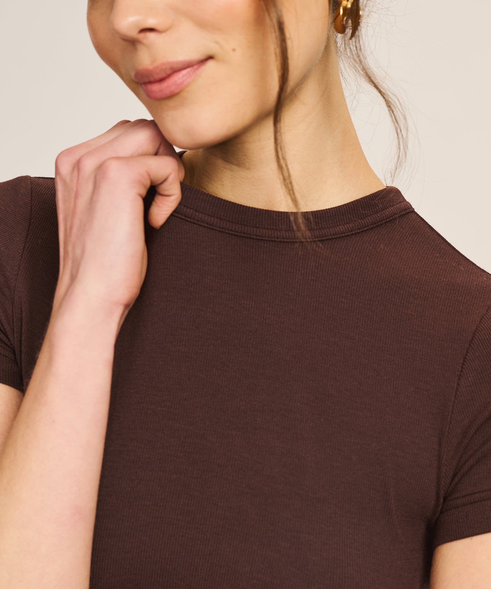 Baby Rib Short Sleeve Tee