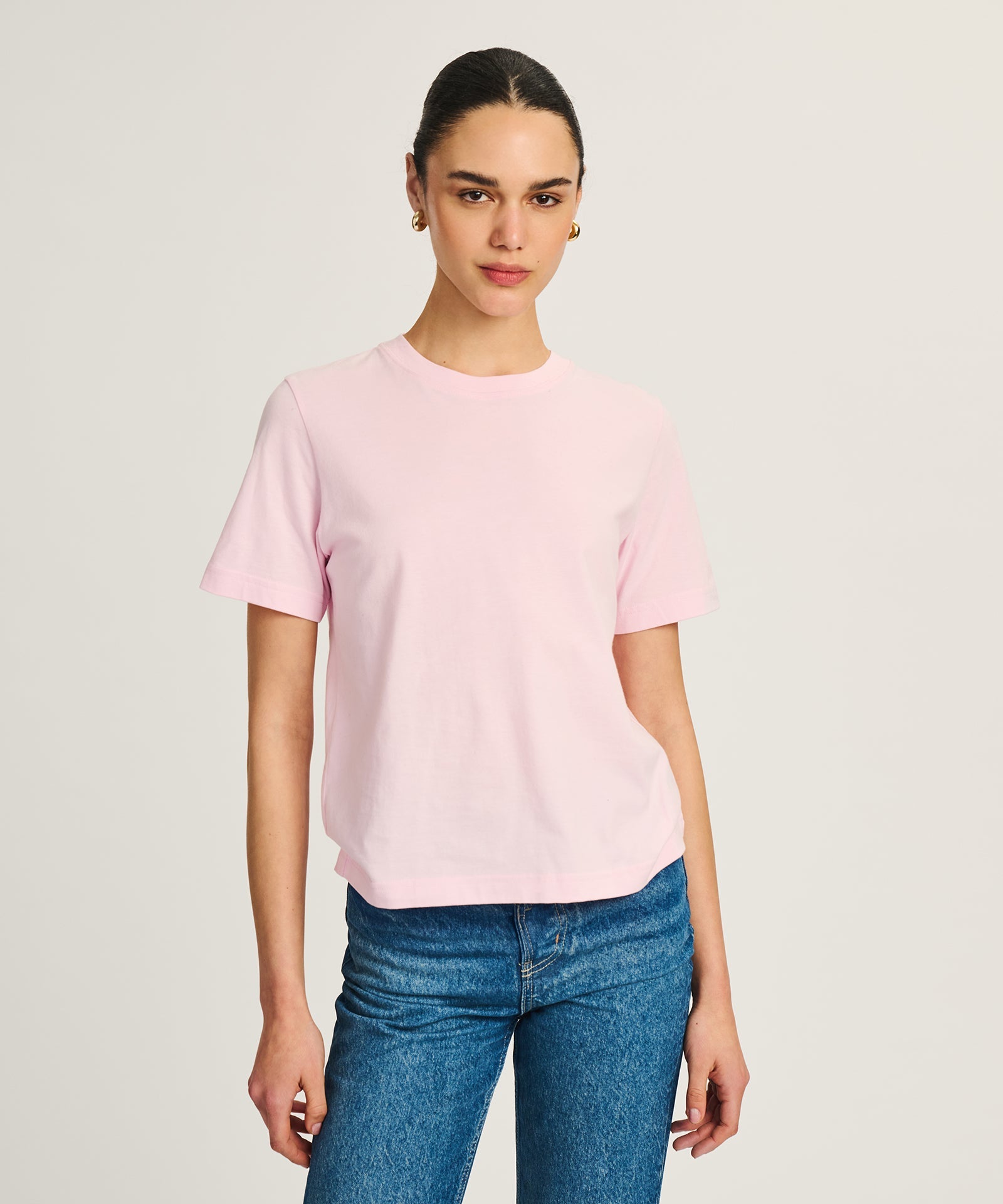 3-Pack Lightweight Brushed Cotton Relaxed Tee