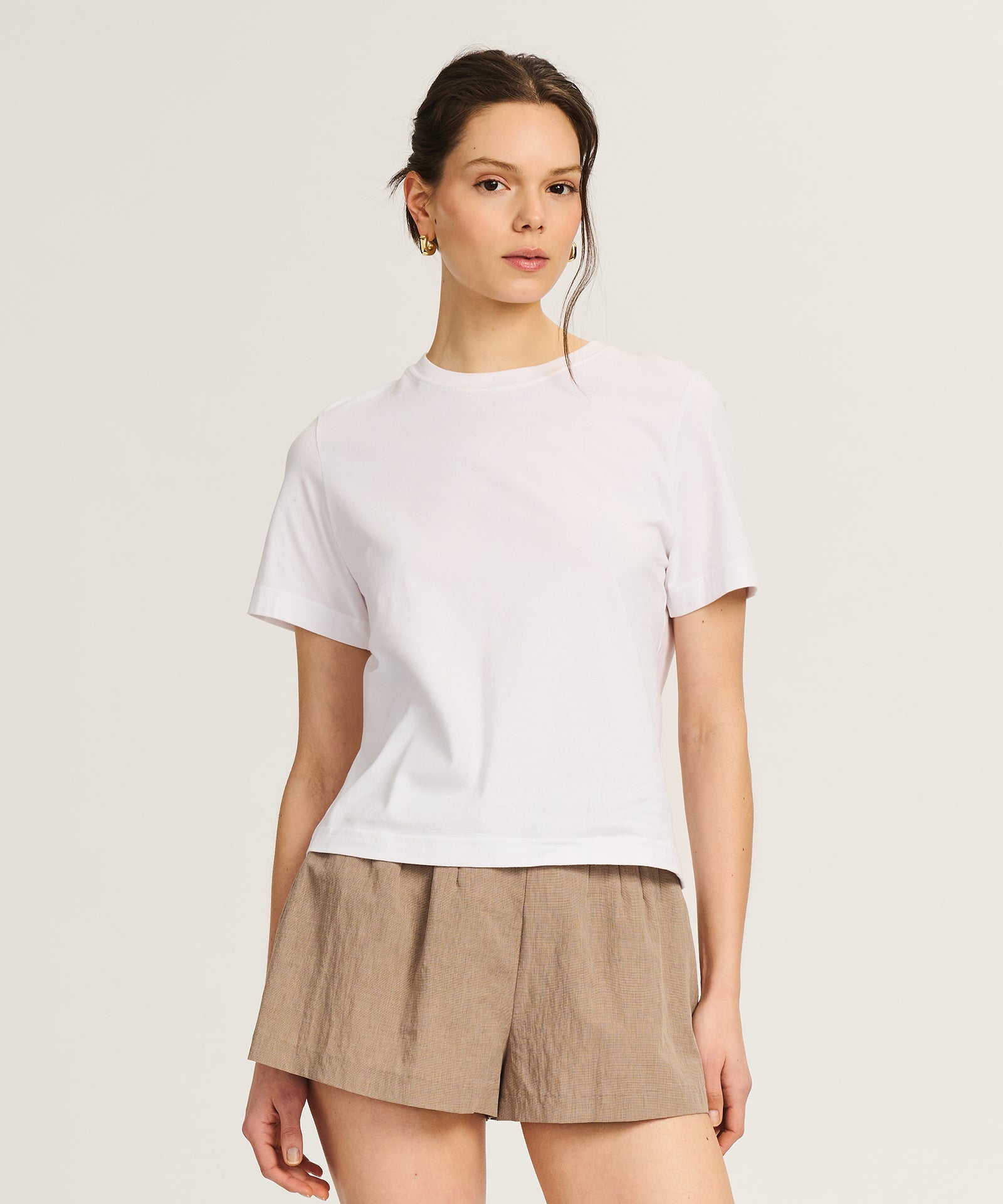 3-Pack Lightweight Brushed Cotton Relaxed Tee
