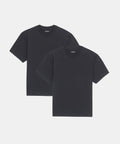 2-Pack Lightweight Brushed Cotton Tee & Heavyweight Cotton Tee