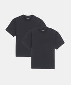 2-Pack Lightweight Brushed Cotton Tee & Heavyweight Cotton Tee