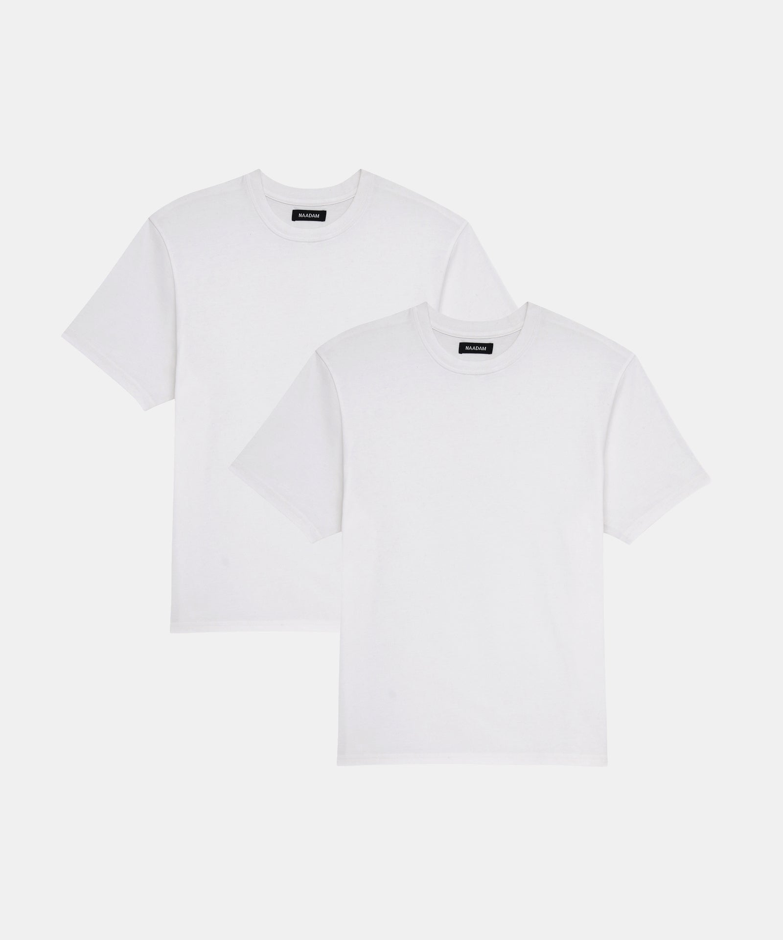 2-Pack Lightweight Brushed Cotton Tee & Heavyweight Cotton Tee