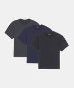 3-Pack Lightweight Brushed Cotton Tee