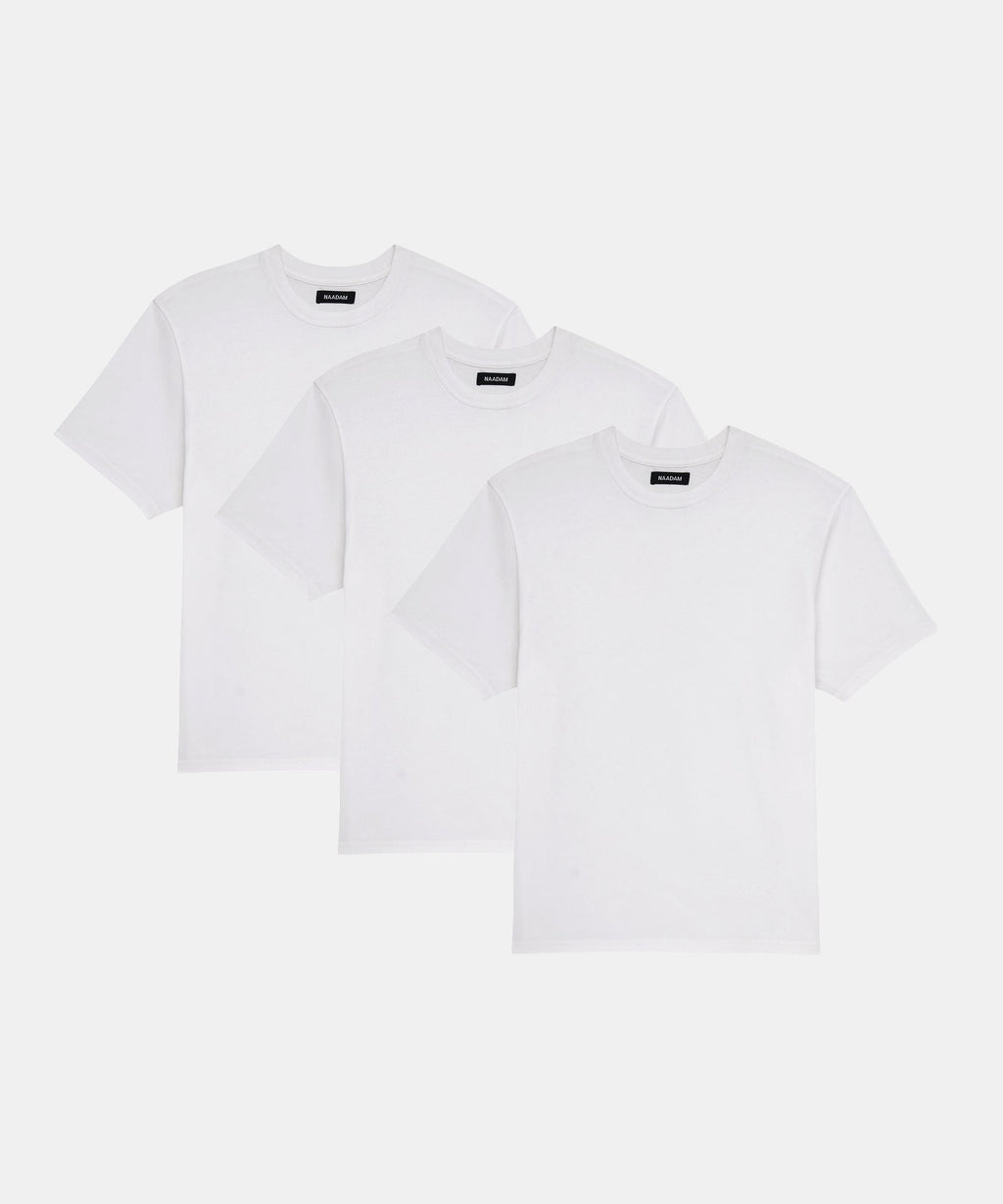 3-Pack Lightweight Brushed Cotton Tee
