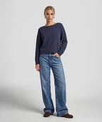 Basic Cashmere Boatneck Sweater