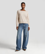 Basic Cashmere Boatneck Sweater