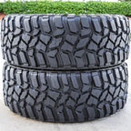 A pair of 2 (two) models of STT professional LT 35X12.50R20 121Q E (10 layers) off-road tires (MT/M/T type off-road tires)