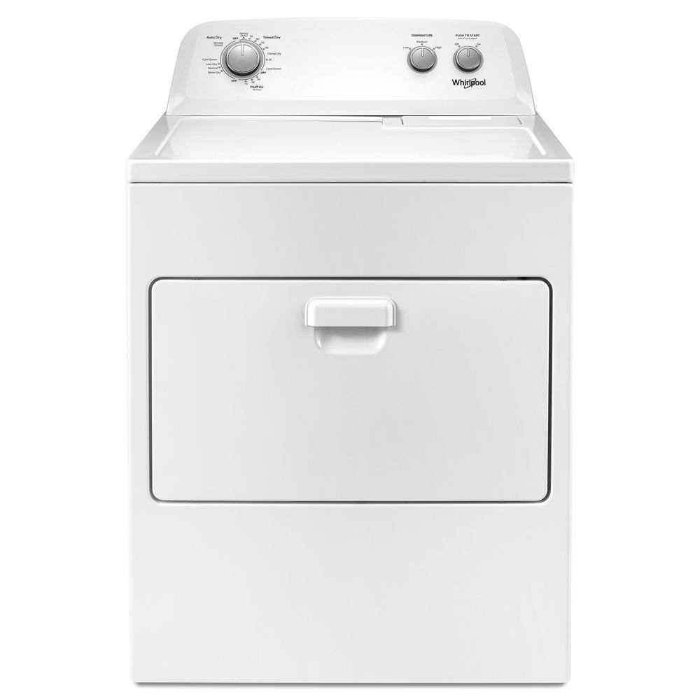 Electric Dryer, AutoDryTM System, Wrinkle ShieldTM, White